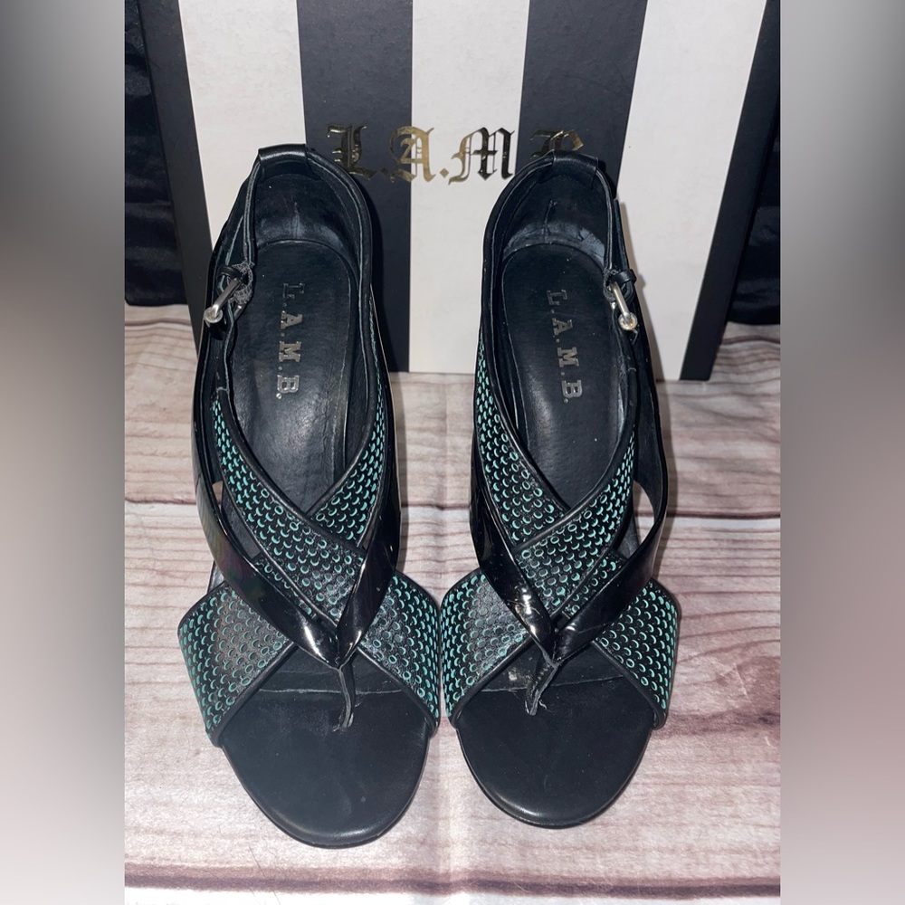 NWOT L.A.M.B Heels sz 7.5